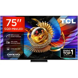 TCL 75Q7D Pro (75", QD-Mini-LED, 4K, 2026), TV, Schwarz