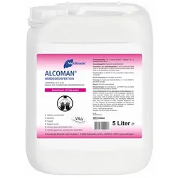 Meditrade Alcoman 5 L umfassend wirksam, DGMH-VAH Zertifikat