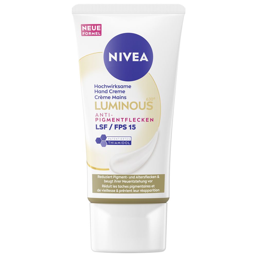 Nivea Luminous630 Anti-Pigmentflecken Hand Creme SPF 15 50 ml