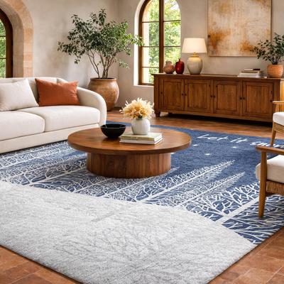 Addison Rugs Premium Washable Super Soft Let It Snowman Dream Shag Rug