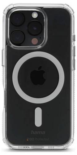 Hama Handyhülle "Extreme Protect" für iPhone 16 Pro, magnetisch, durchsichtig Cover Apple iPhone 16 Pro Transparent 00123765