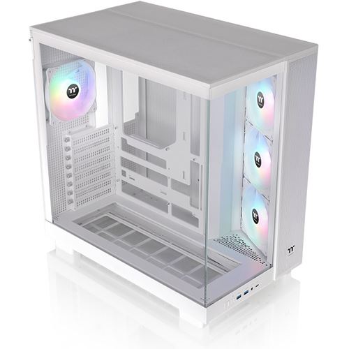 Thermaltake View 380 XL TG ARGB Snow Midi Tower ohne Netzteil weiss