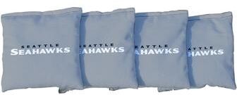 Skip's Garage Seattle Seahawks NFL Grey Cornhole Bags