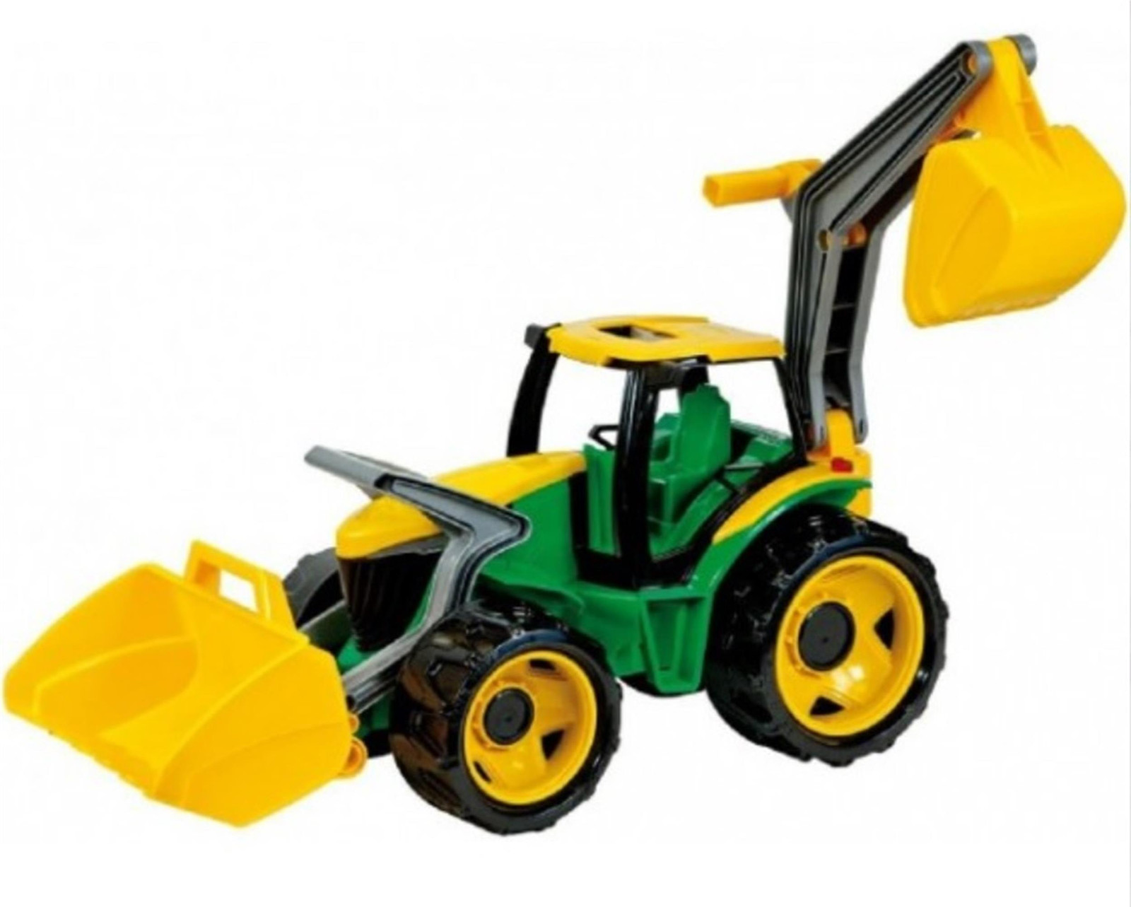 Lena Simm 2080 Krachtige grote tractor met frontlader en shovel