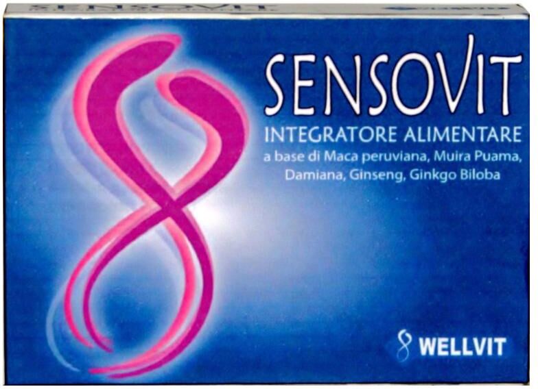 WELLVIT Srl Wellvit Sensovit Integratore 30 compresse