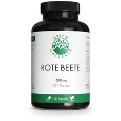 Green Naturals Rote Beete 1500 Mg Kapseln Hochdos. 120 St