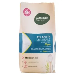 Naturata Atlantik Meersalz, mit jodhaltigen Bio Algen bio