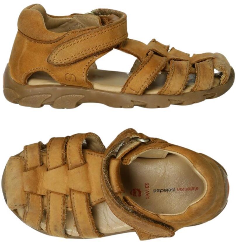 elefanten Jungen Kinderschuh, Braun, Gr. EU 23, Leder - Second Hand