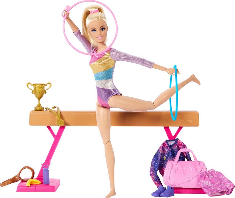 Mattel Barbie You Can be Anything - Gymnastics Playset (HRG52)
