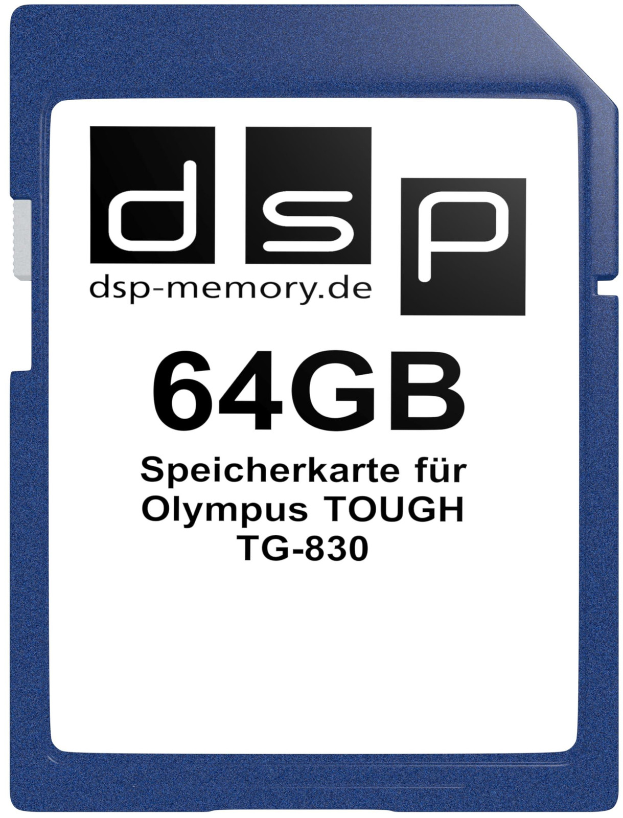 Merkloze 64GB Geheugenkaart voor Olympus Tough TG-830