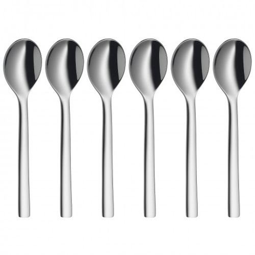 WMF 6 Espressolöffel Nuova silber glänzend