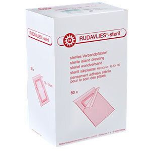 RUDAVLIES-steril Verbandpflaster 5x7 cm 50 St Pflaster