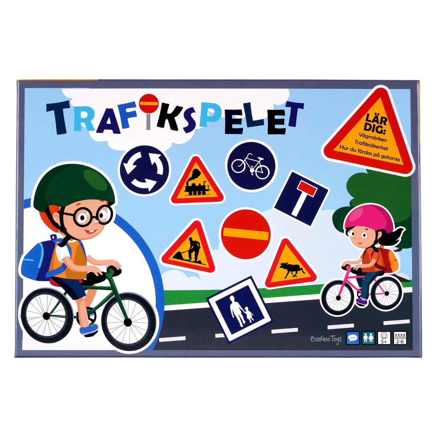 Barbo Toys Barbo Classic Trafikspelet (SE) (Schwedisch, 2 - 6 Spieler) (5843)