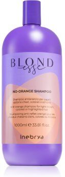 Inebrya BLONDesse No-Orange Shampoo champô nutritivo subtons de cobre neutralizadores 1000 ml. BLONDesse No-Orange Shampoo