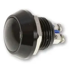 HIGHSIDER smart Taster Schwarz Edelstahl, M12 (1Stck)
