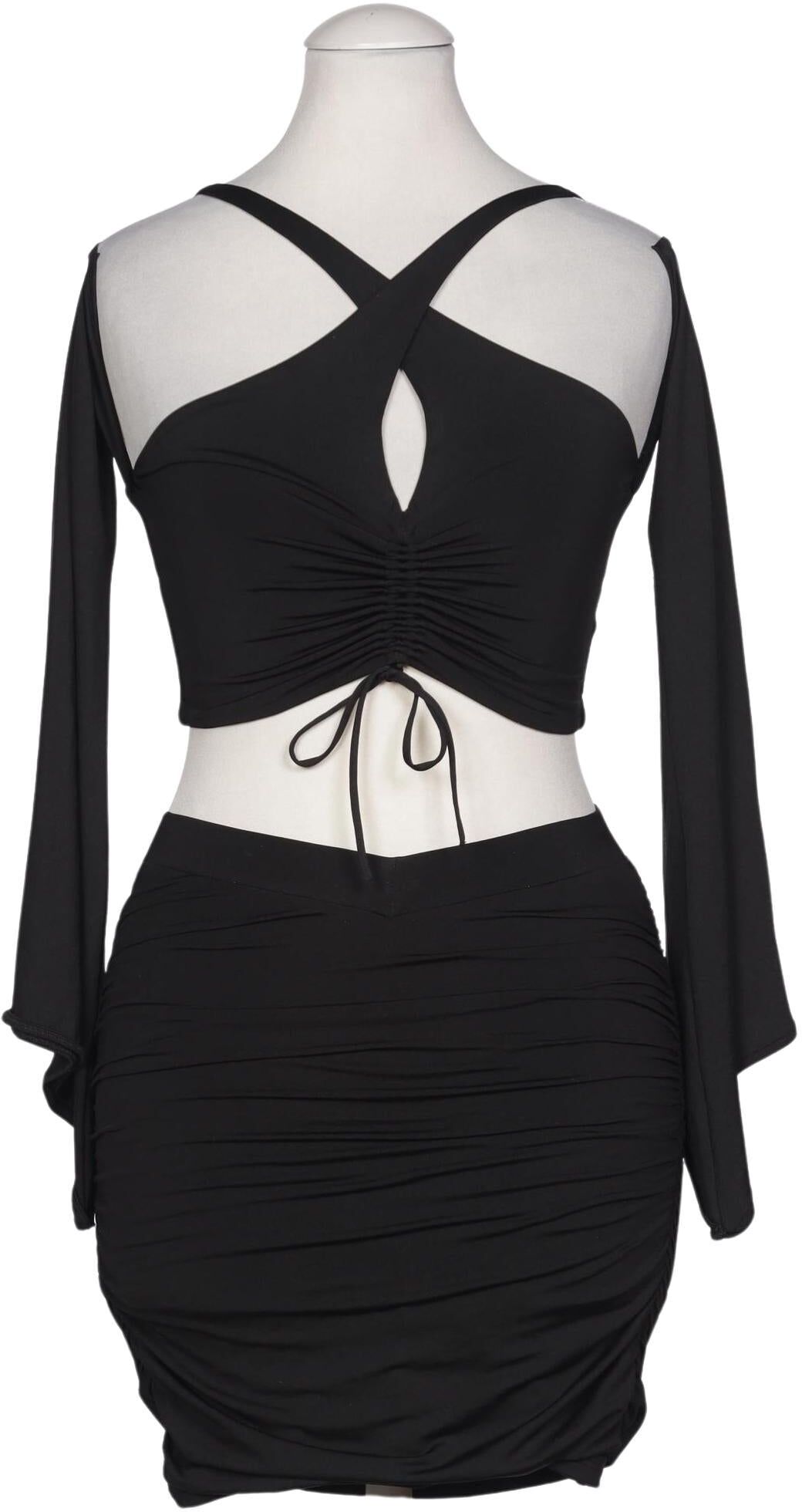 Oh Polly Damen Anzug oder Kombination, Schwarz, Gr. XS (UK 6), Synthetik / Elasthan - Second Hand