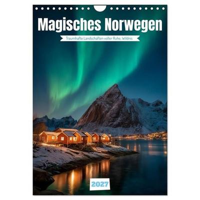 Magisches Norwegen (Wandkalender 2027 DIN A4 hoch), CALVENDO Monatskalender
