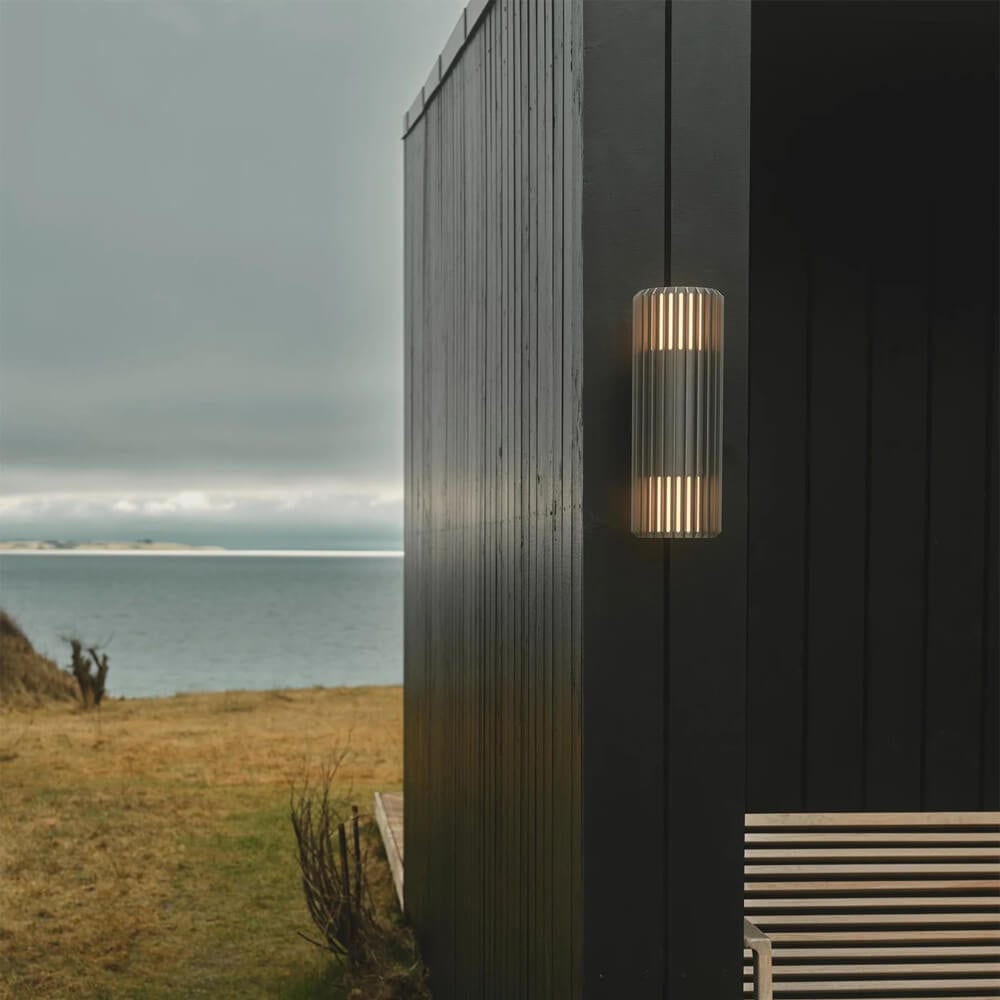 Nordlux Aludra dubbele design buitenlamp - antraciet/grijs - aluminium