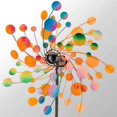 Regal Art & Gift - Drop Ship Confetti Wind Spinner Multi Bright , Multi Bright