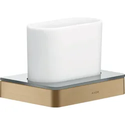 hansgrohe AXOR UNIVERSAL Accessories Zahnputzbecher, 42834140, Farbe: Brushed Bronze