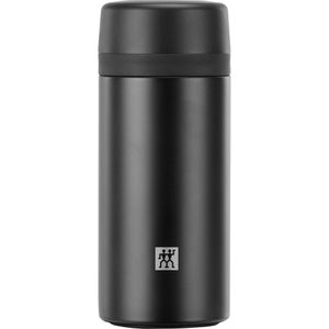 Zwilling Thermosflasche Thermo 39500-512, Edelstahl, Isolierflasche, schwarz, 0,42 l