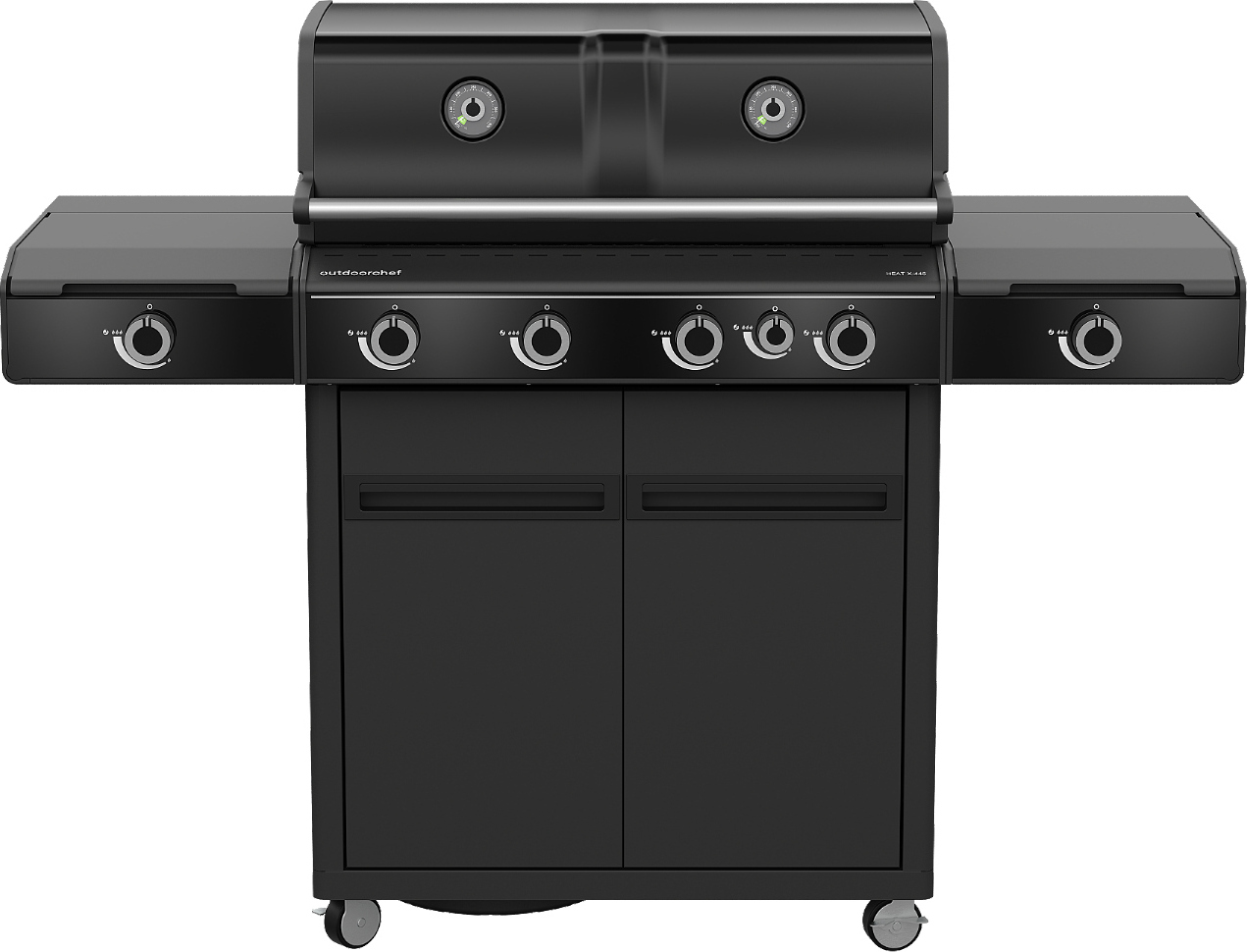Outdoorchef Grillstation Heat X-445 RB Gasgrill, 50 mbar, 4-Brenner 18.410.14