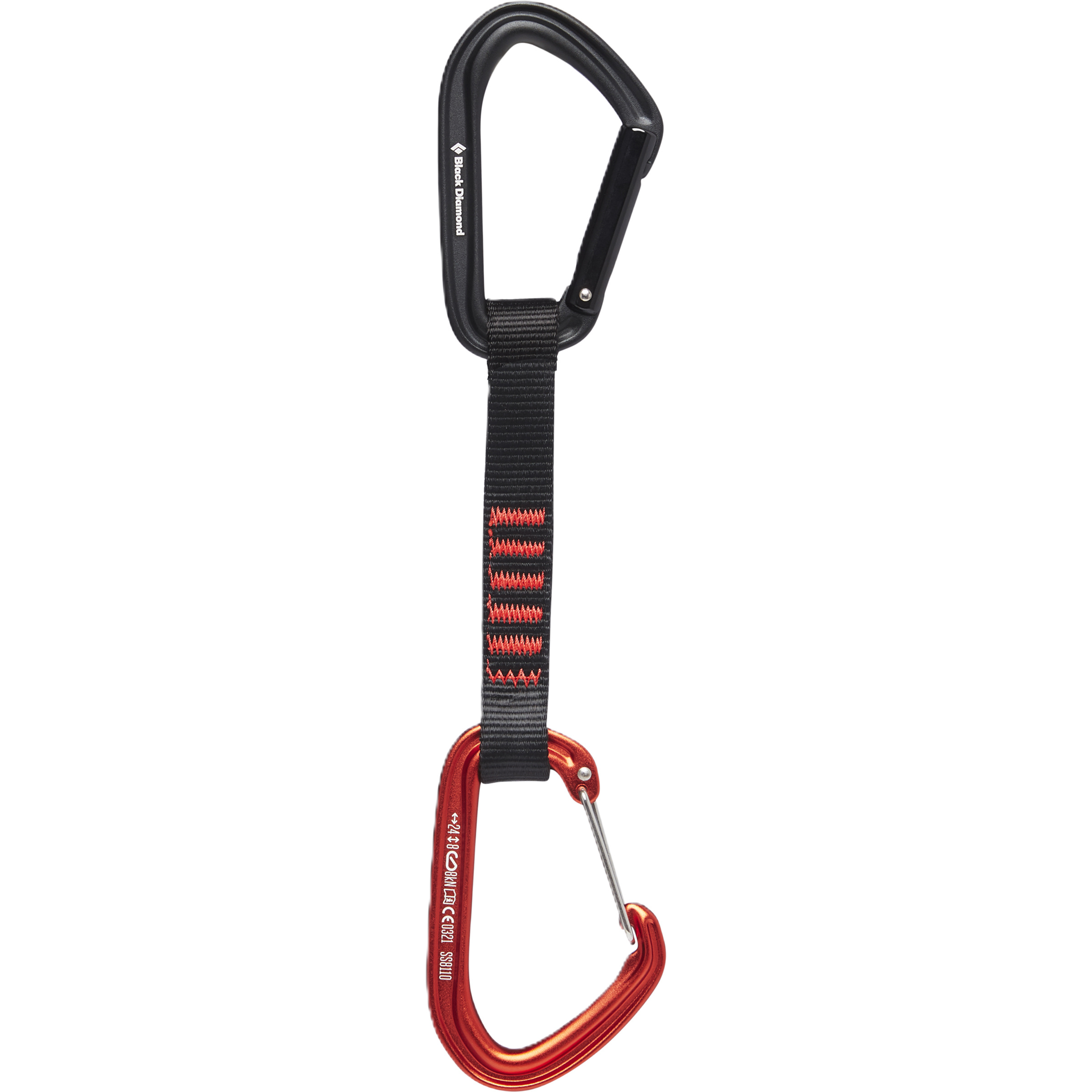 Black Diamond Hotforge Hybrid Expressset Express-Sets rot Größe 12CM Alpinklettern | Sportklettern