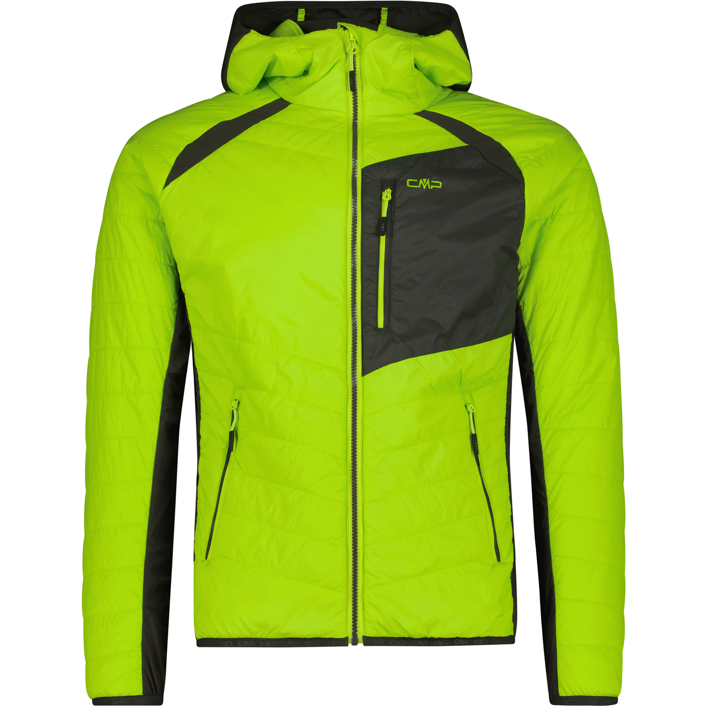 CMP Hybrid Herren Kunstfaserjacke gruen Größe XL Trekking Winddicht
