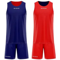 Givova, Unisex, Sporthose, Reserve (M), Blau, Rot