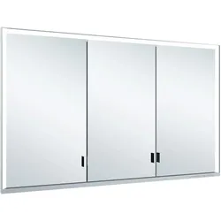 KEUCO Royal Lumos Spiegelschrank Wandeinbau 3-türig, lange Tür, 1200mm, 14335172301, Ausführung: ohne Dali Steuerung