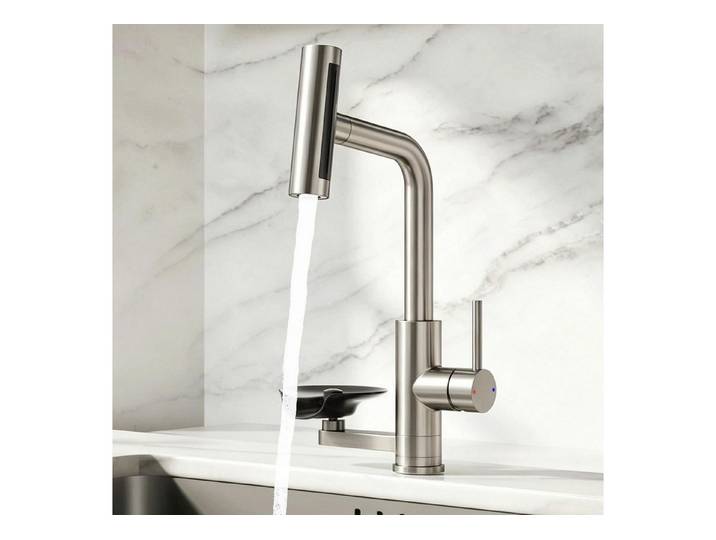 LuxusKollektion Küchenarmatur Küche Wasserhahn Ausziehbar mit Brause (1-St)