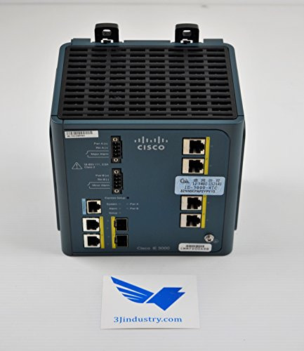 Cisco IE 3000 4-Port Base Switch met 4x RJ45 en 2x SFP