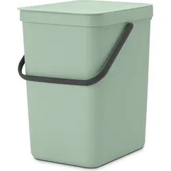 Sort & Go Korb zur Abfalltrennung 25 l jadegrün