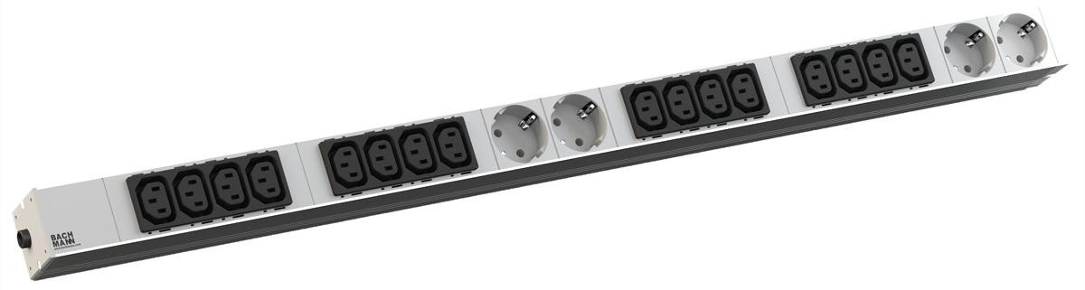 Bachmann IT PDU Basic Stroomverdeelunit voor inbouw in een rack