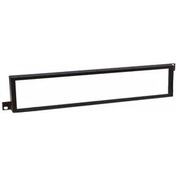 Adam Hall 87442 19" Frontabdeckung (Zubehör), Audio Racks + Cases, Schwarz