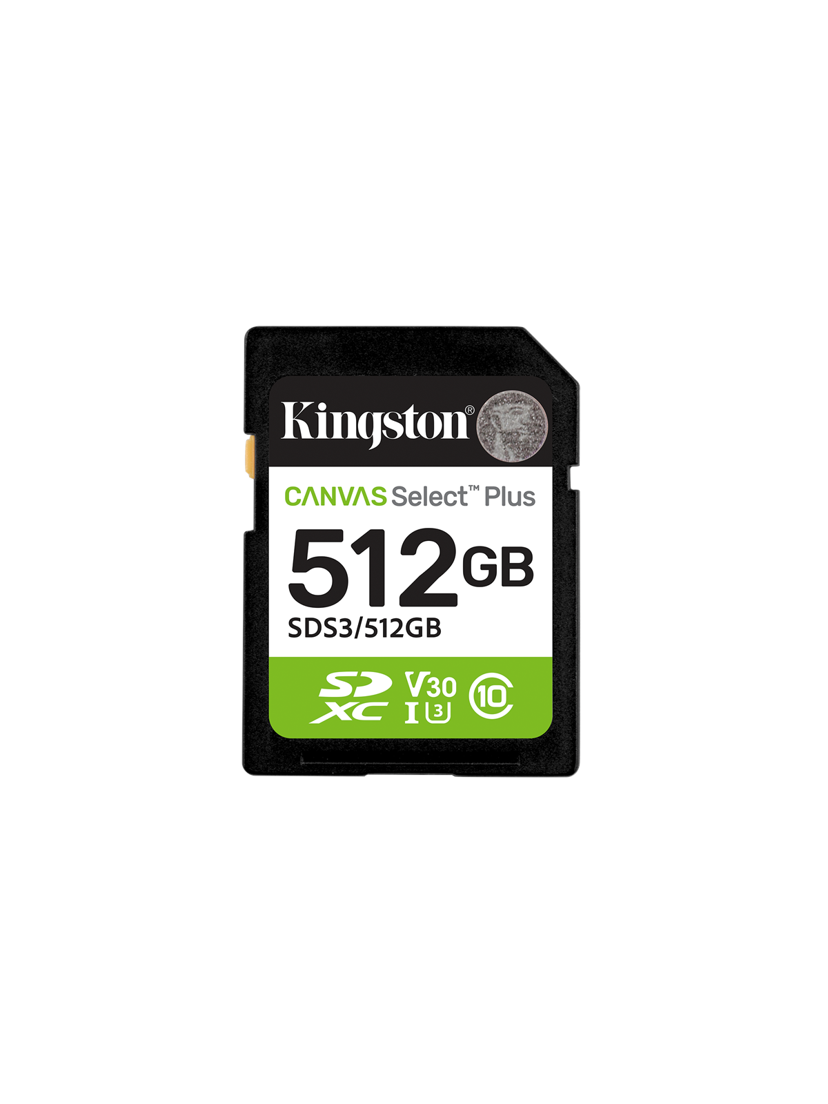 Kingston Canvas Select Plus Gen3 SDXC - 150MB/s - 512GB