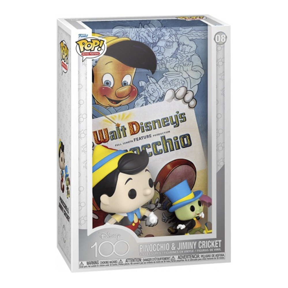 Funko Pop! Walt Disney Pinocchio & Jiminy Cricket 08 Filmposters