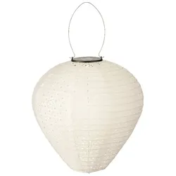 Lumineo 898739 Solar Laterne Größe:dia30-H30cm-1L Wbox