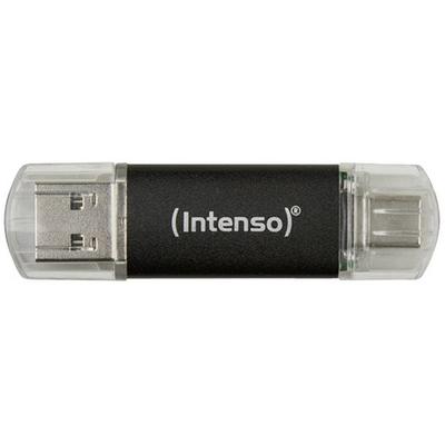 Intenso Twist Line USB-Stick 32 GB Anthrazit 3539480 USB-A, USB-C®, USB-A (USB 3.2 Gen 1)