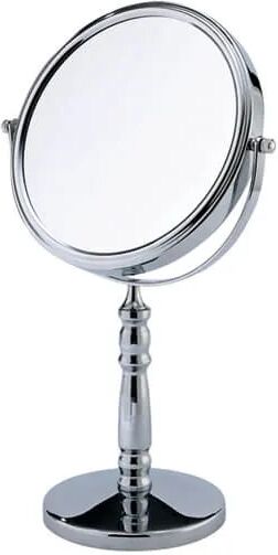 Showerdrape Rho 5x Magnifying Chrome Makeup Vanity Mirror