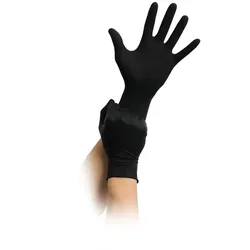 NITRIL Handschuhe Schwarz Größe XL