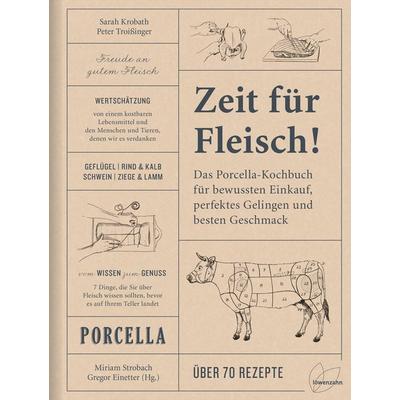 Zeit für Fleisch!, Gebundene Ausgabe von Sarah Krobath,Peter Troissinger, Löwenzahn Verlag in der Studienverlag Ges.m.b.H., 978-3-7066-2637-8