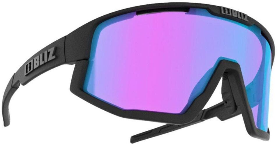 Bliz  - Fusion Nano Optics Nordic Light Matt Black Begonia Violet Blue Mirror - Lunettes de soleil