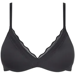 sloggi GO Blush PU Bra - Damen - Gr. XL - schwarz