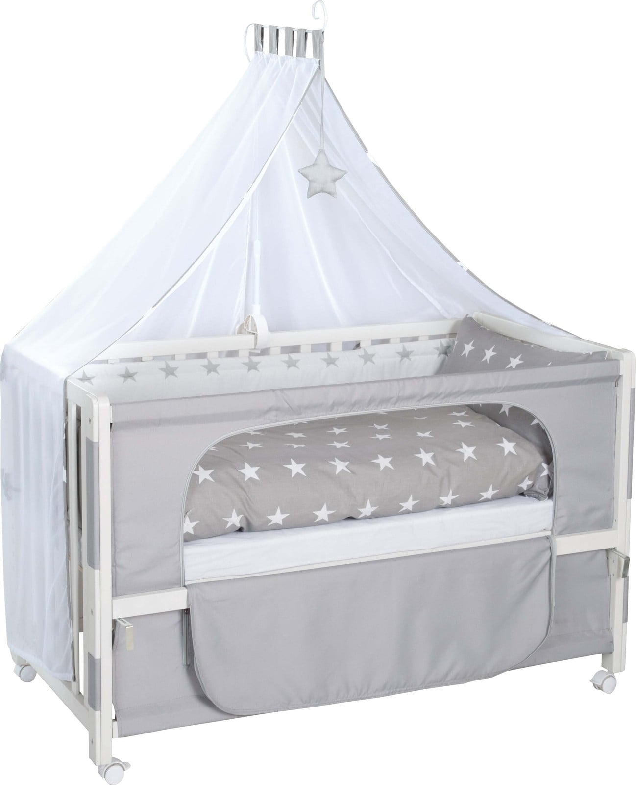 Roba Babybed en bijzetbed voor naast het ouderbed, 60 x 120 cm