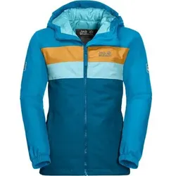 JACK WOLFSKIN Kinder Funktionsjacke FOUR LAKES JACKET KIDS, Größe 152 in Blau Blau