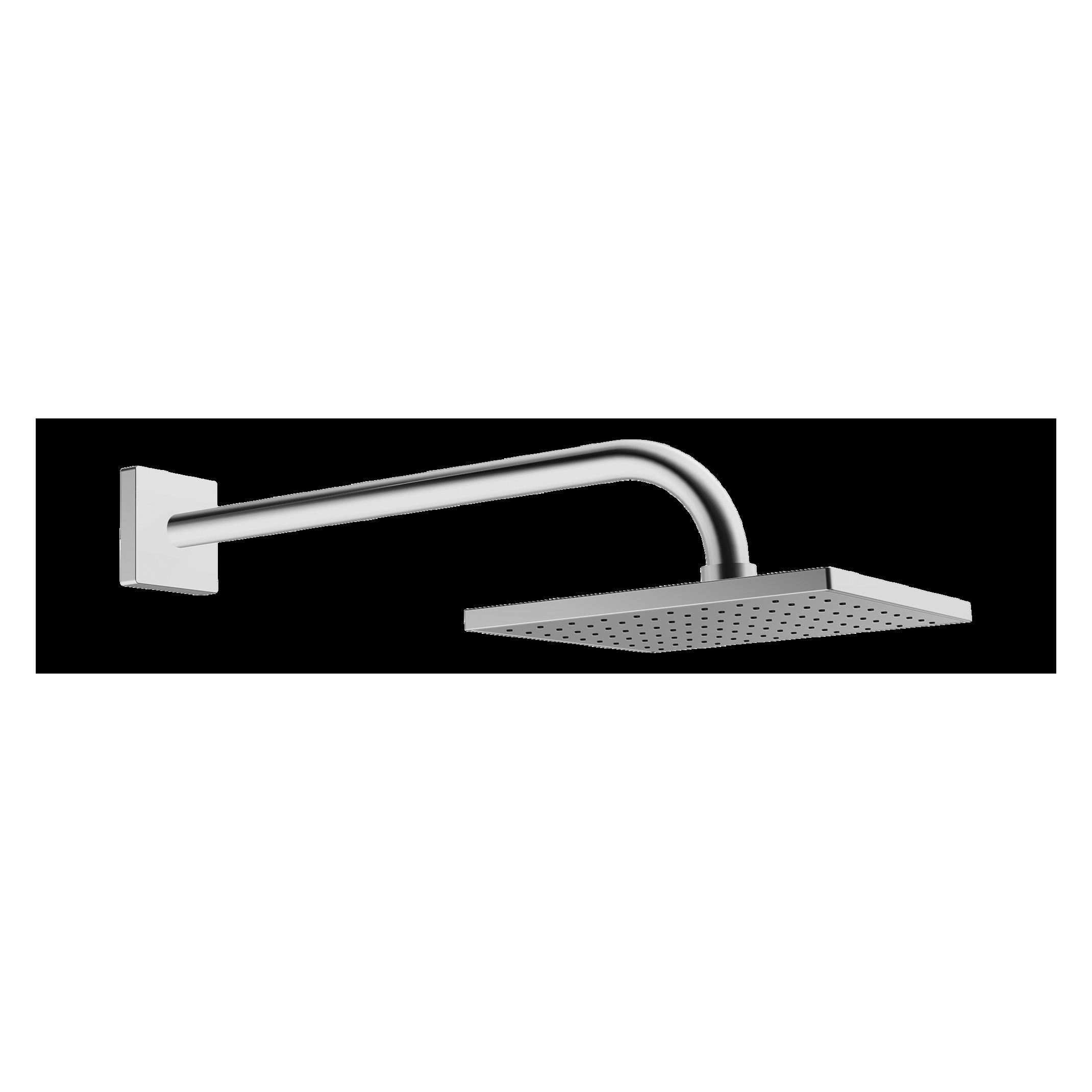 Hansa HANSAVIVA Kopfbrause, 200x200 mm, Wandmontage, chrom (1 Strahlart, 12 l/min) (04180240)