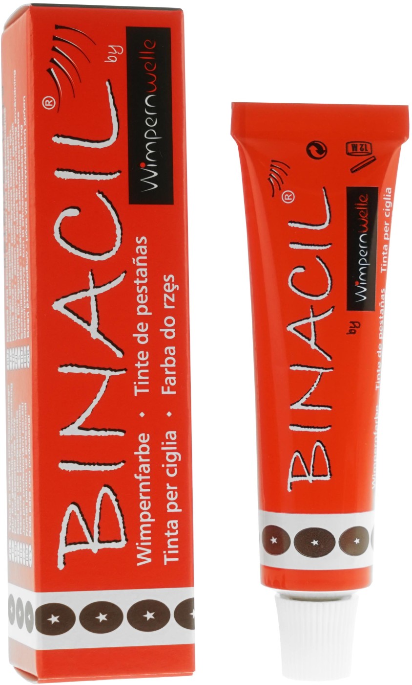 Wimpernwelle BINACIL Wimpern und Augenbrauenfarbe naturbraun WW-23956