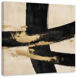 LEINWANDBILD Abstraktes beiges Industrie Loft 50x50cm