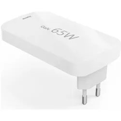 Hama Schnellladegerät (65 W, 3 Ports), USB Ladegerät, Weiss